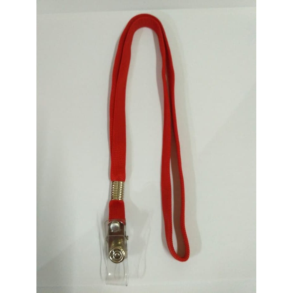 

Tali Gantungan ID Card Jepit - Merah