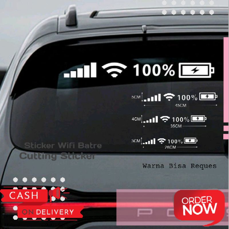 Stiker Viral Batre Wifi Mobil