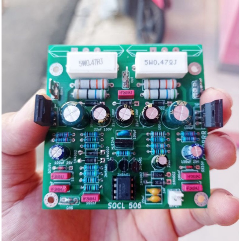 Power Amplifier Socl 506 Electronic Circuit - vrogue.co