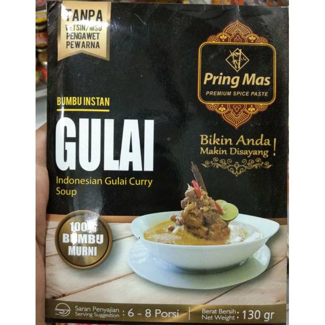 

PRING MAS GULAI 130gr
