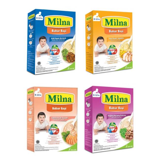 Milna bubur bayi 8-12bulan