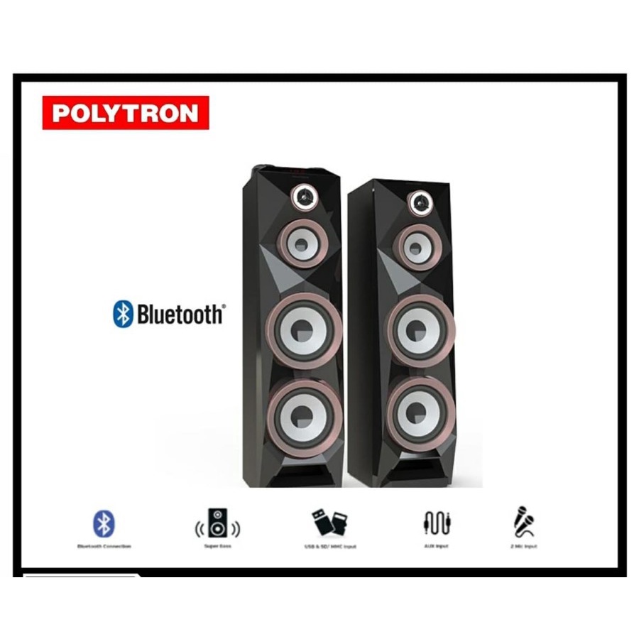 POLYTRON SPEAKER ACTIVE BLUETOOTH PAS-8B28