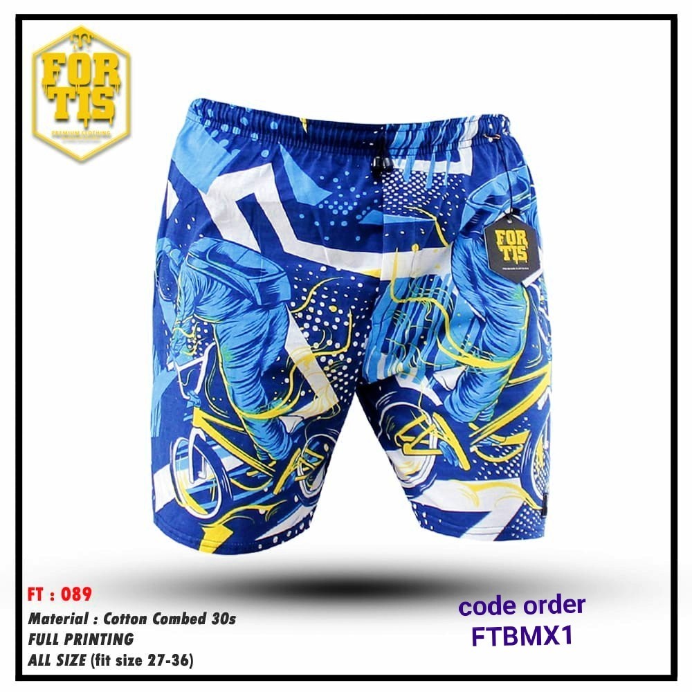 [COD] Celana Boxer Distro BMX TERLARIS Pria/Wanita Bahan Katun Combed
