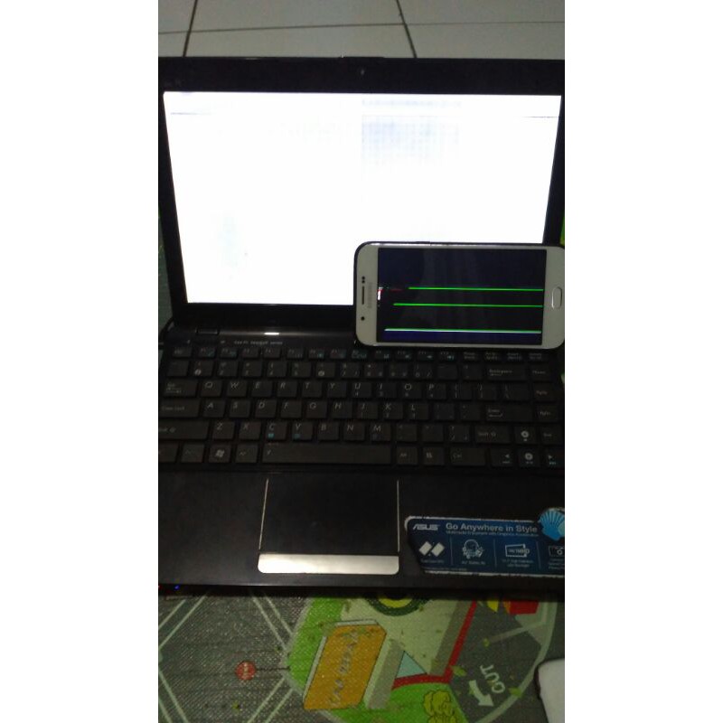 MURAH -Laptop ASUS X550D, Notebook eeePCseashell series & Samsung a8 2015 (second/minusan)