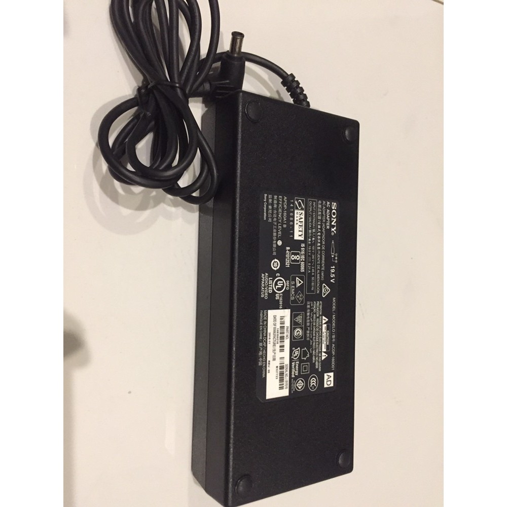 Adaptor Original TV Sony Bravia 19,5V 8,21A ACDP-160D01