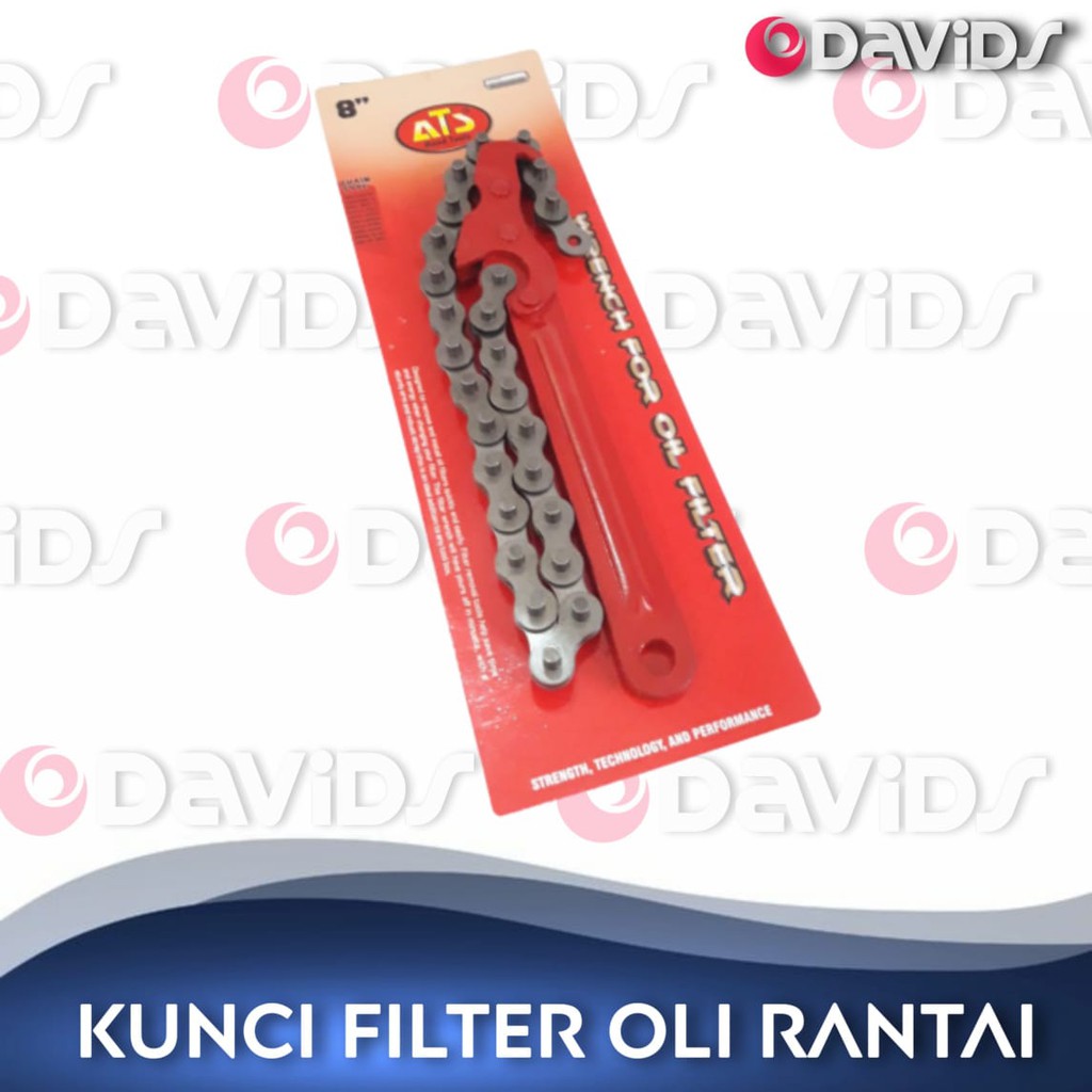 Kunci filter oli rantai 8 inch