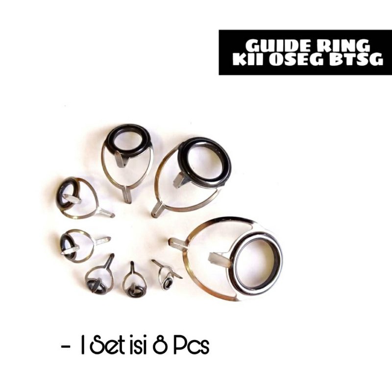 Ring guide / OSEG kaki 2 isi 8 pcs / Boseg BTSG K2