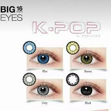 SOFTLENS X2 KPOP NORMAL 16MM KOREA BIG EYES SOFT LENS