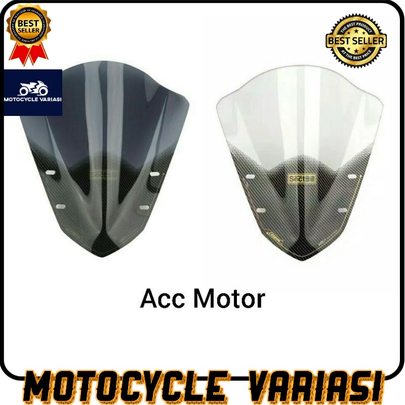 Visor yamaha aerox 155 sporty original sectbill [COD]