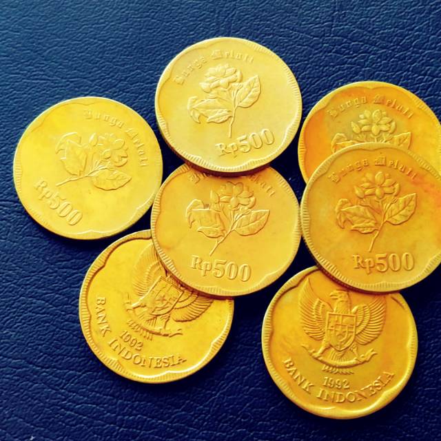 Koin Rp 500 tahun 1991