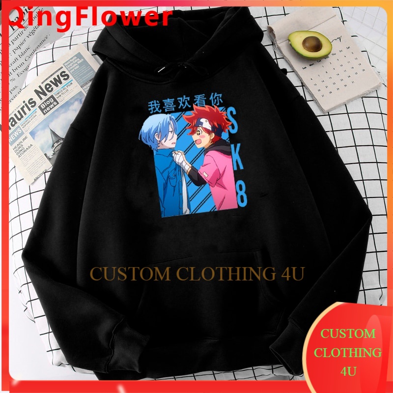 Pullover Hoodie SK8 The Infinity Skateboard Hoddie Unisex Laki Laki Perempuan