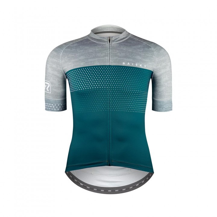 Jersey Sepeda Baisky Short Sleeve Jersey Wilderness Green