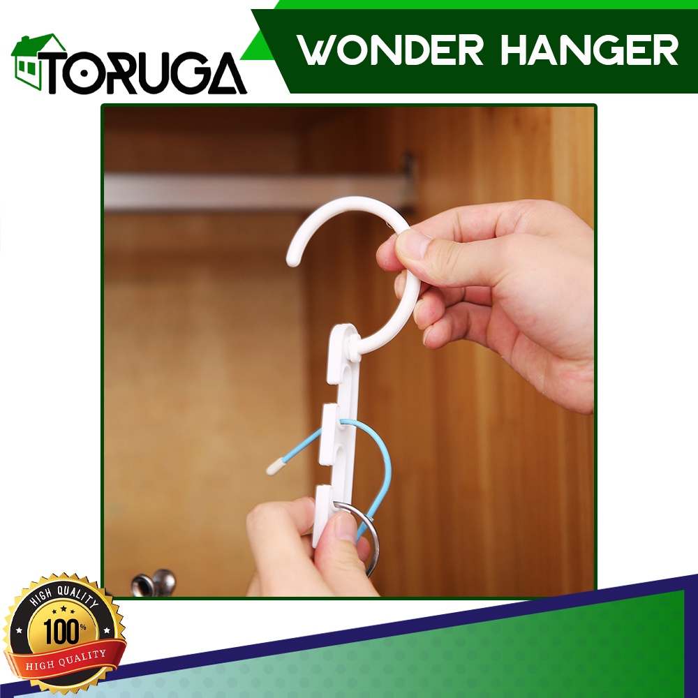 Gantungan Ajaib Hanger Baju Multi Port Praktis Hemat Tempat Magic Wonder