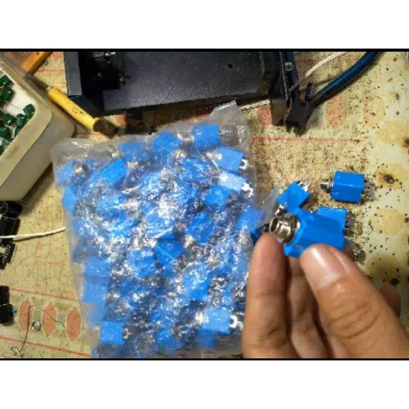 Soket mic jeck akai stereo