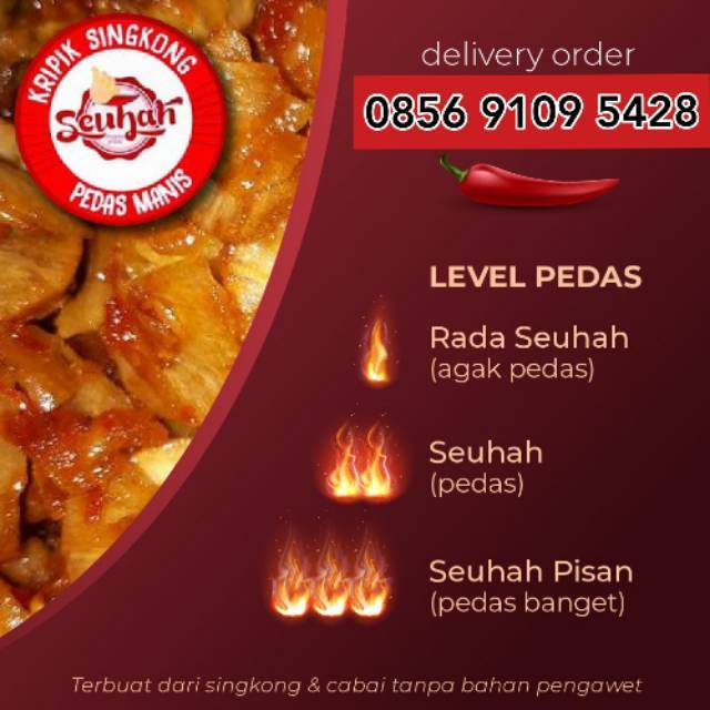 

Keripik singkong seuhah