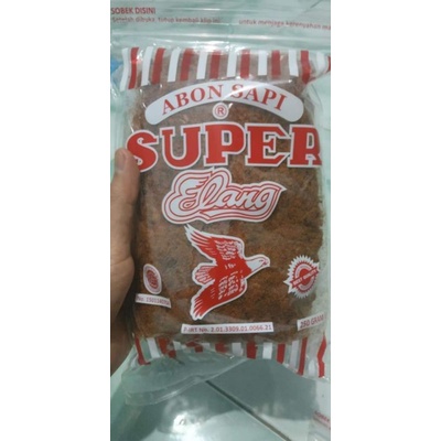 

Abon Sapi Super Cap Elang 250 gram (manis)