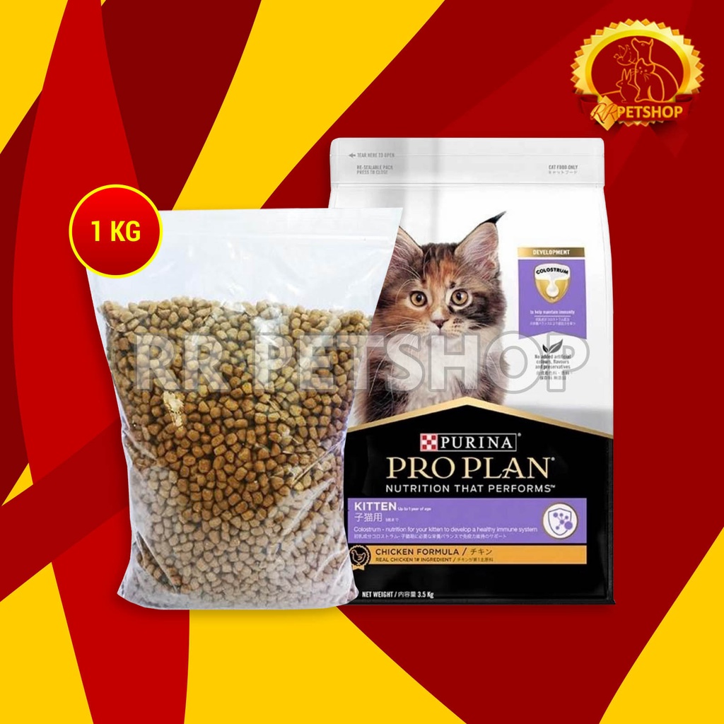 Makanan Kucing Pro Plan Kitten Repack 1 Kg Cat Food Repacking