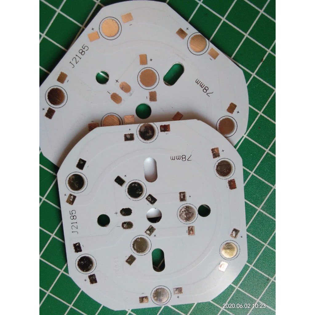 [SEN-9021] PCB HPL 1-5 WATT LED DRIVER SEMUA BENTUK 9 LED DIAMETER 78MM