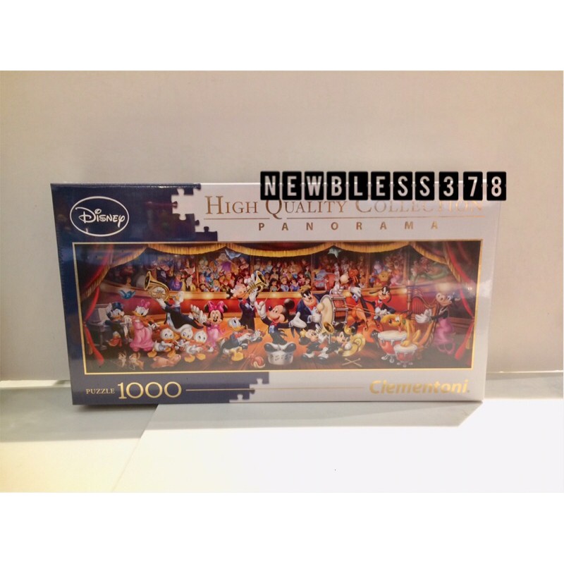 CLEMENTONI Puzzle Disney Mickey 1000pcs - Puzzle Disney 1000Pcs 1000 Pcs - Puzzle Disney Mickey