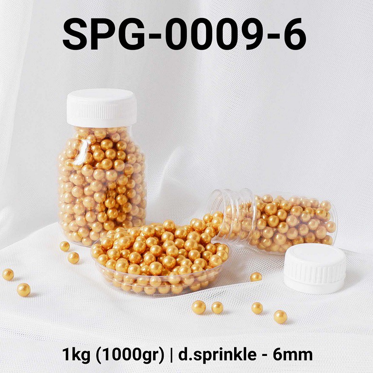 

SPG-0009-6 Sprinkles sprinkle sprinkel 1kg 1 kg kilo mutiara gold emas yamama baking grosir murah sprinkles cake dekorasi mutiara trimit decoration story sprinklestory sprinklesstory sprinkle story yamama baking