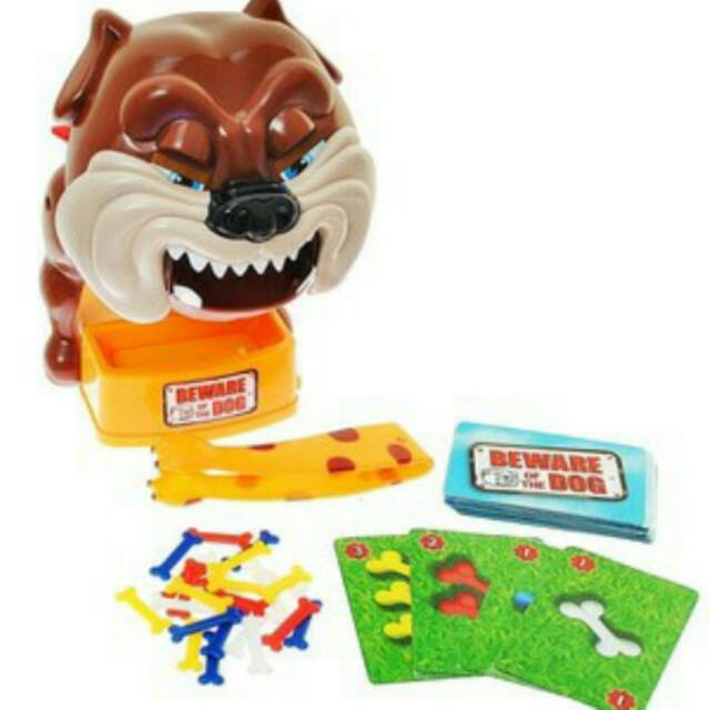 Logu Beware The Dog Mainan Anjing Galak Mainan Running Man