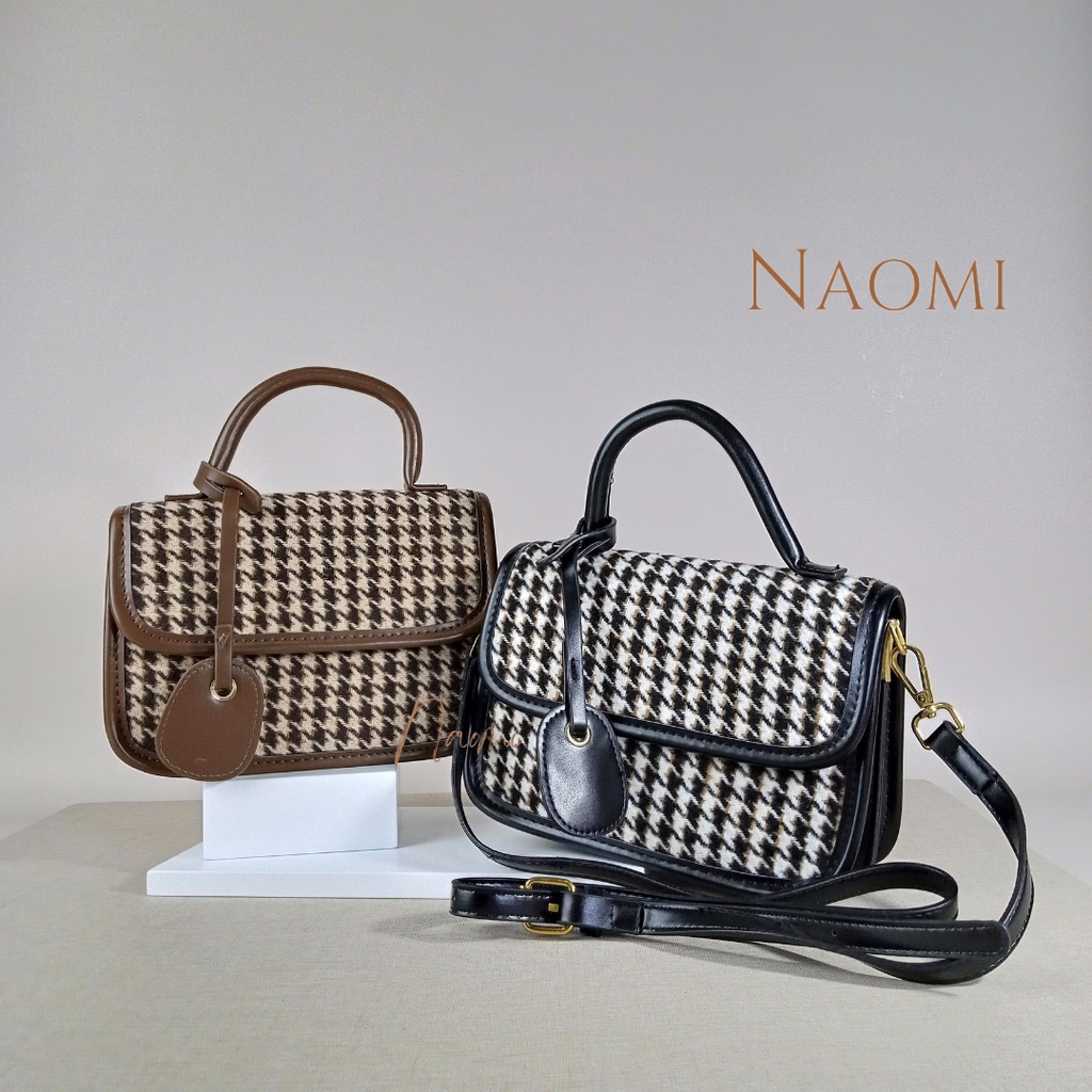 NAOMI - Rebecca Sling Bag Import Tas Selempang Wanita Fashion - Bag Kulit Belundru - Lembut Long Strap - Tas Selempang Premium - tas naomi - naomi bag