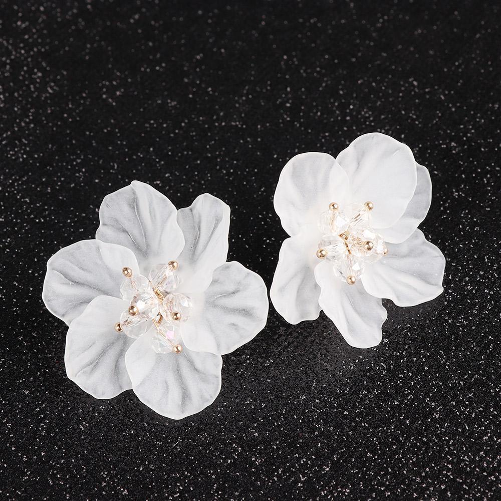 Anting LILY Petals New Elegant Vintage Akrilik