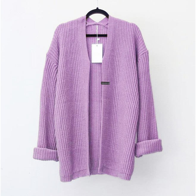 OVERSIZE CARDIGAN - OUTER BSK - KARDIGAN RAJUT BSK-7