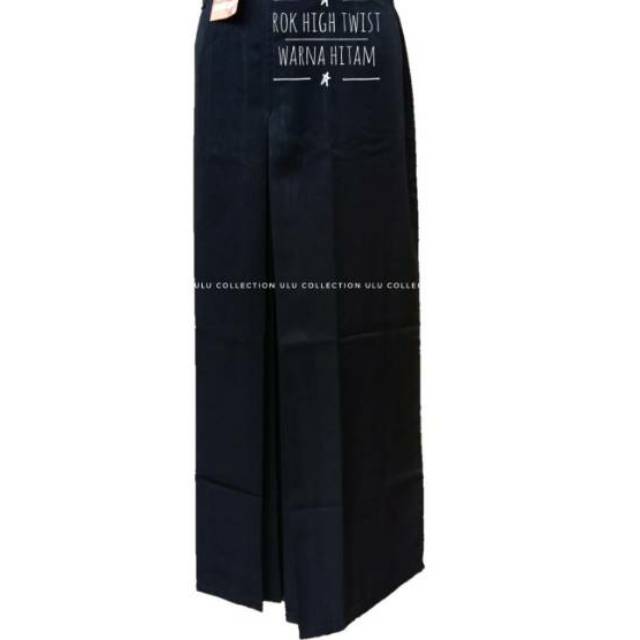 Rok Hitam Sepan Panjang maxi Span SMP SMA Seragam Sekolah