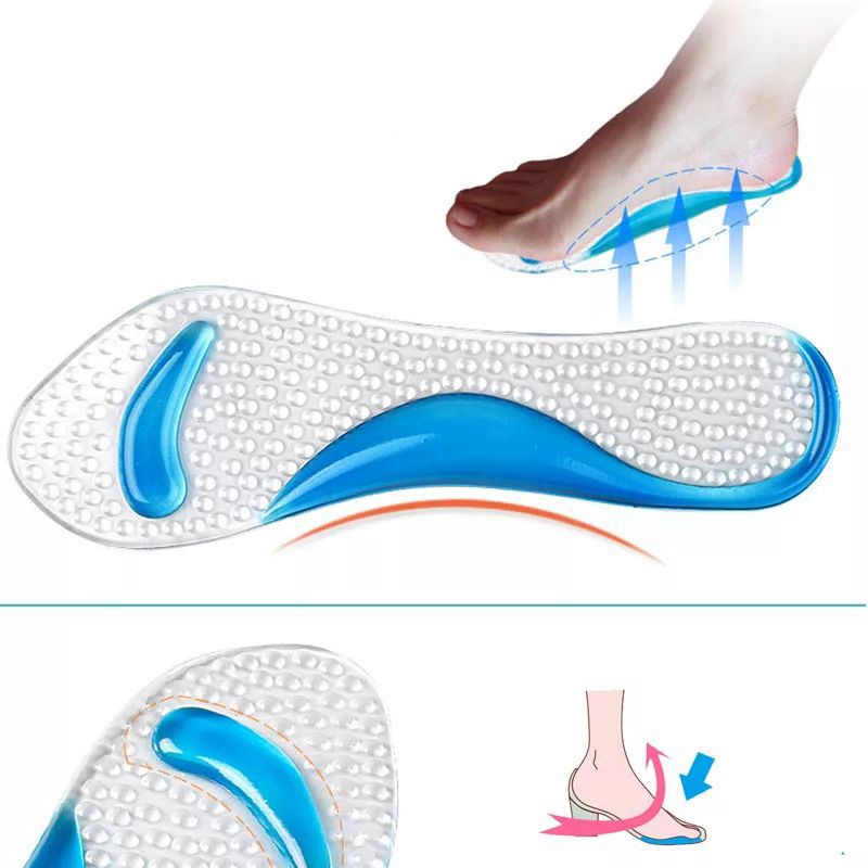 INSOLE SILICON INSOLE SEPATU INSOLE WANITA INSOLE PELINDUNG