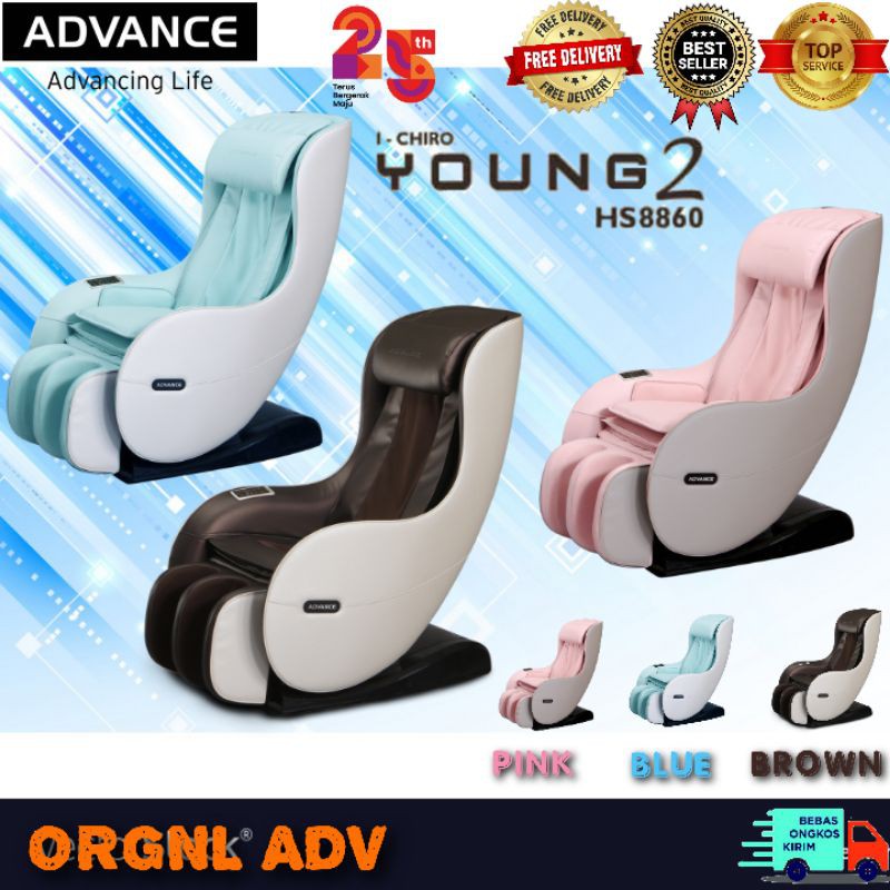 KURSI PIJAT ADVANCE I-CHIRO YOUNG 2 SINGLE