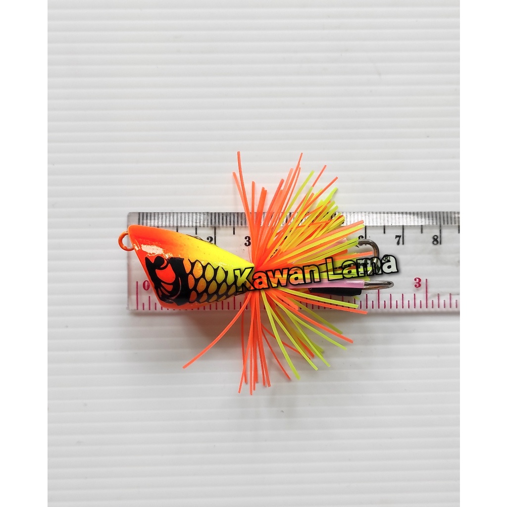 JUMP FROG GEOL 3 CM JUMP FROG MONCROT UMPAN Mancing JUMP FROG 7gram Umpan Mancing Casting