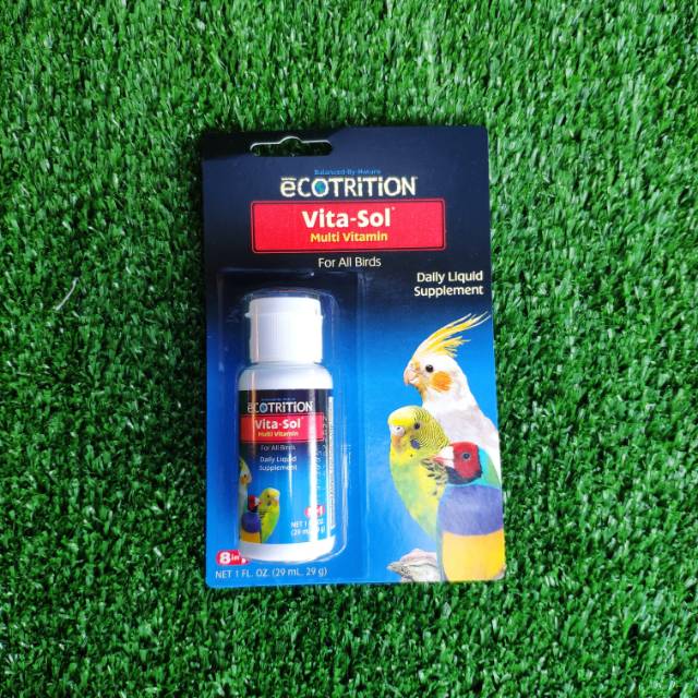 Vitasol vitamin burung Daily 29ml