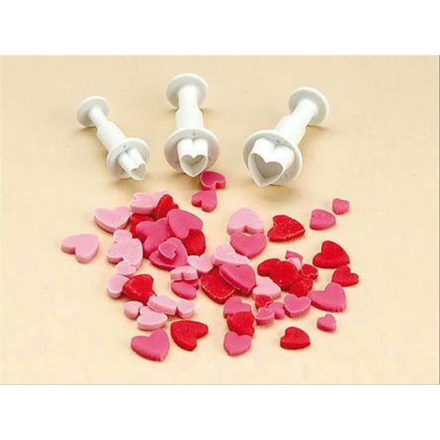 PLUNGER LOVE SET 3 PCS CETAKAN FONDANT LOVE CETAKAN KUE LOVE