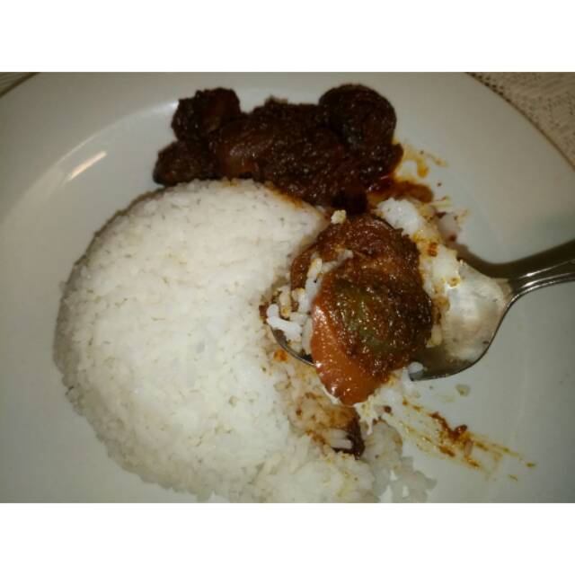 

Rendang Lokan Khas Padang 1Kg / Rendang Kerang