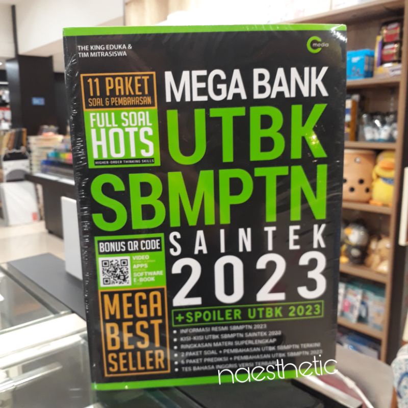 Buku Mega bank Hots UTBK SBMPTN Saintek 2023