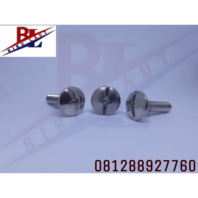 baut bodi m6x20 baut 10 universal