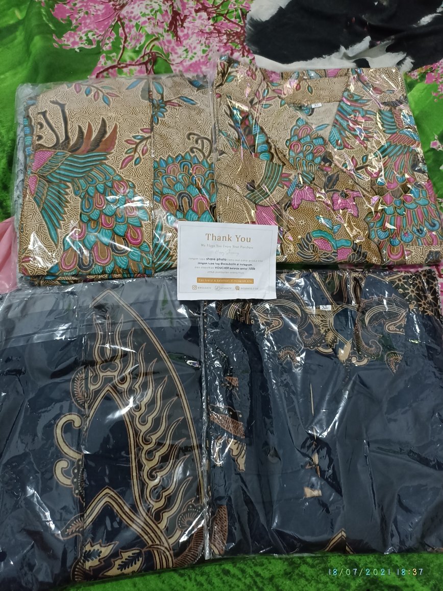 Maura Couple - Sania Ruffle Batik Couple Ori Ndoro Jowi Dnt Garansi Termurah Shopee Merak - Bs065