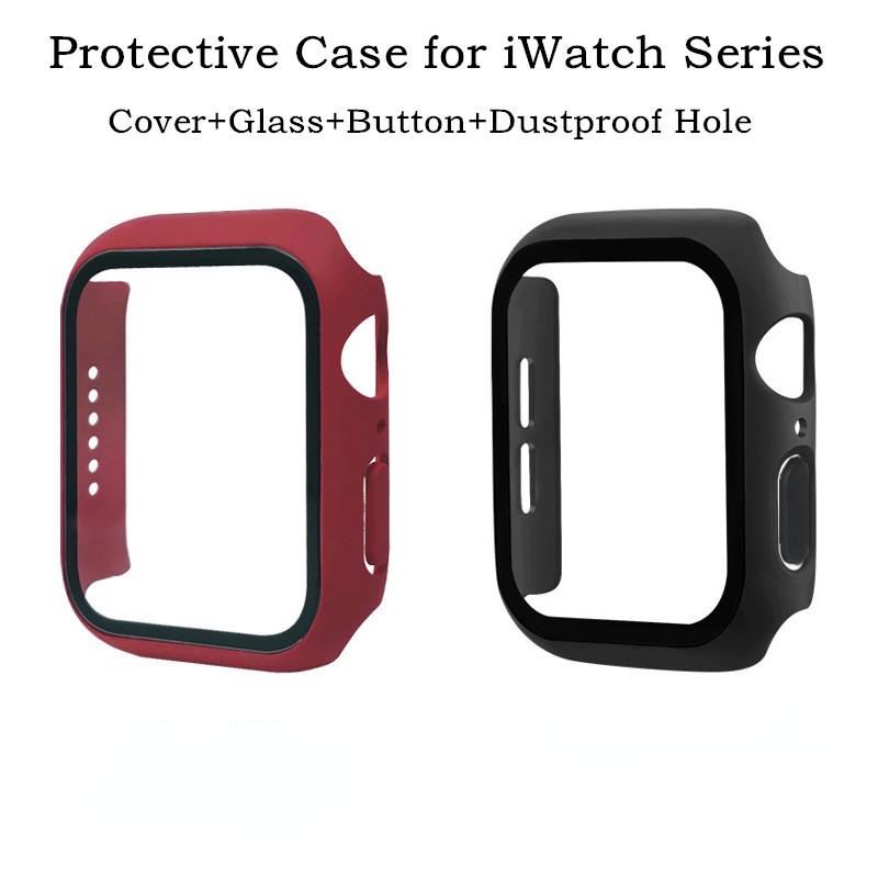 Casing Tempered Glass Untuk Apple Watch HW22 HW16 M16Plus M26 M36 M26Plus DT100Pro M16 U98 U98plus fk99