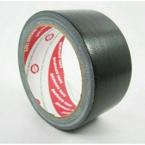 LAKBAN KAIN HITAM 9 METER CLOTH TAPE 48mm x 9m SELOTIP HITAM 9 METER