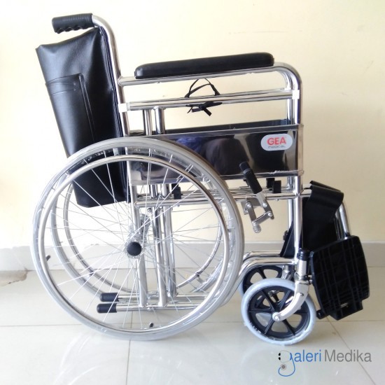 Kursi Roda 2in1 GEA FS609 / FS-609 / FS 609 - Kursi Roda Multifungsi (Kursi Roda &amp; Kursi BAB)