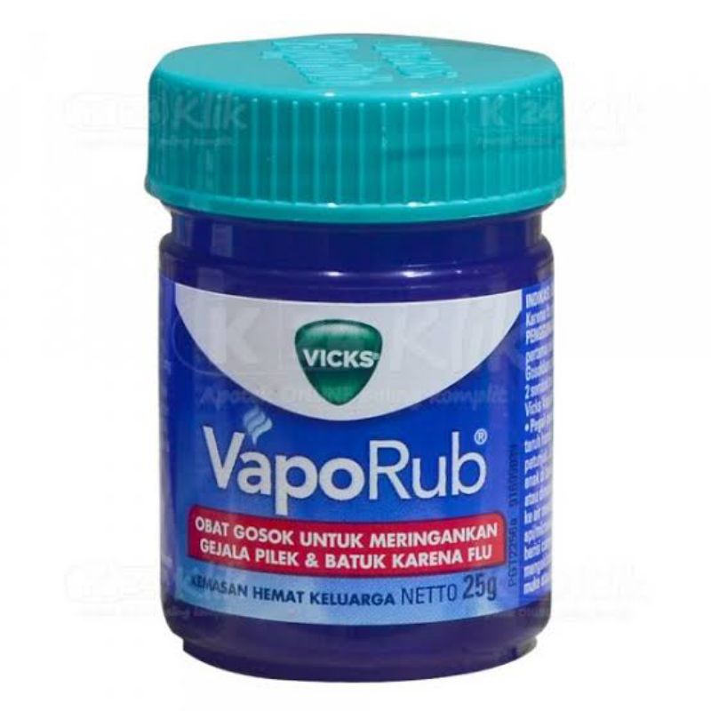 BALSEM VICKS 25 GRAM VAPORUB