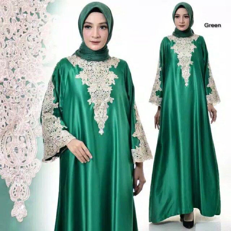 KAFTAN BORDIR PAYET PREMIUM ORIGINAL LI2