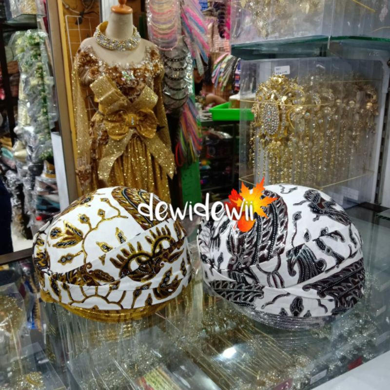 Blangkon Pengantin Solo Prodo, Motif Sido Asih Cilik