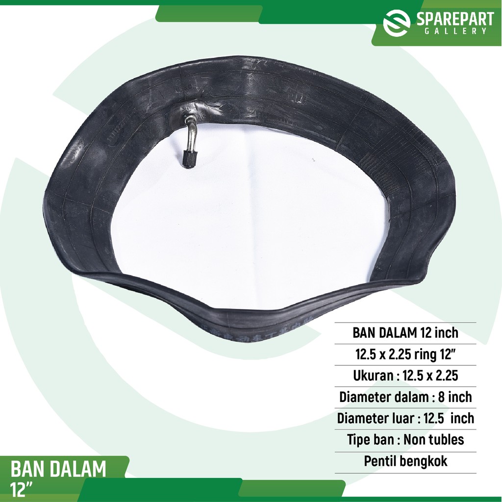 Ban dalam 12inch (12,5x2.25) ring 12&quot;