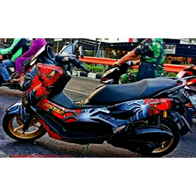 DECAL NMAX FULLBODY MOTIP SPIDERMAN