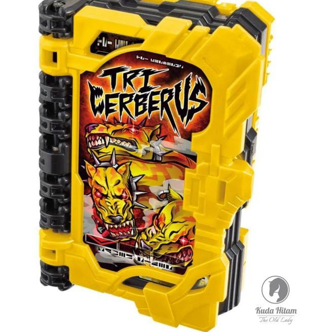 Bandai Kamen  Saber DX Tri Cerberus Wonder Ride Book 