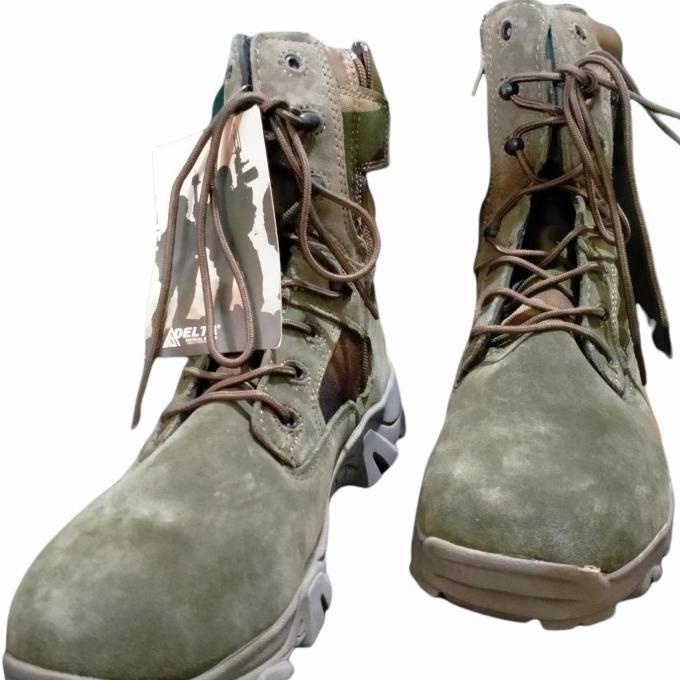 Sepatu delta hijau 8inch / sepatu boots tactical army