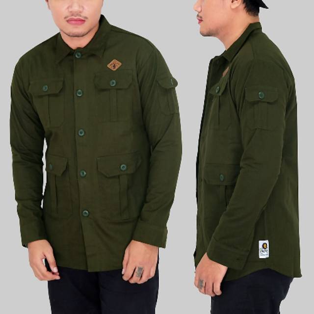 50+ Model Jaket Parka Bahan Kanvas Terbaik