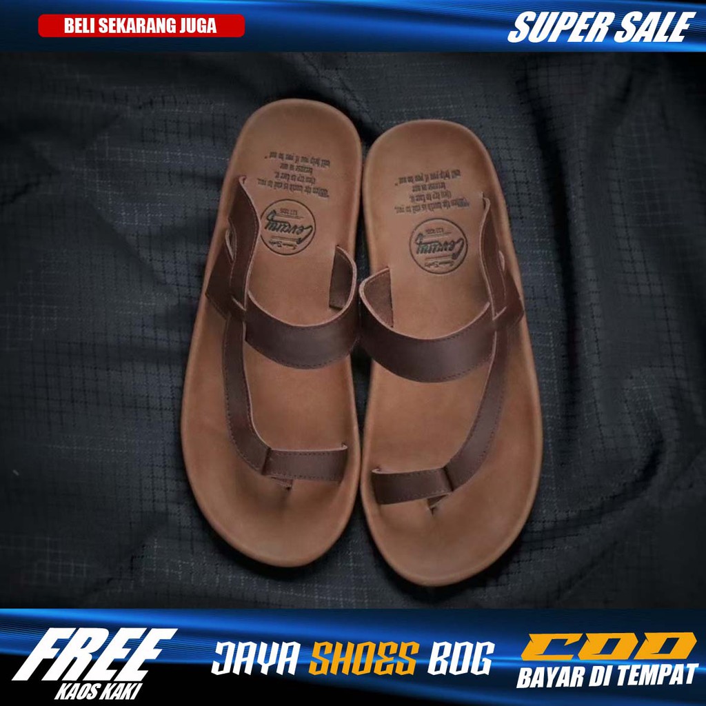 IMPLUSE|SANDAL KULIT PRIA CVNY SANDAL SLIDE SANDALPRIA SANDALKULIT CVNY IMPLUSE SANTAI KASUAL MAIN 3943